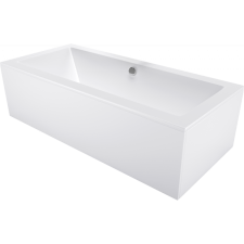 Mexen Cube téglalap alakú kád 180 x 80 cm és burkolattal, Fehér - 55051808000X kád, zuhanykabin