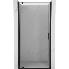 Mexen Exo 75 cm-es zuhanyajtó, átlátszó, fekete - 8181-075-000-70-00 kád, zuhanykabin