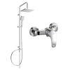Mexen Fabia Zuhany Szett - Króm - Komplett