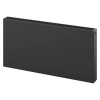 Mexen Flat CCF22 lapradiátor 500 x 1400 mm, alsó középső csatlakozás, 1910 W, antracit - W6C22F-050-140-66