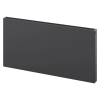 Mexen Flat CF21 panelradiátor 900 x 900 mm, oldalsó csatlakozás, 1431 W, antracit - W421F-090-090-66