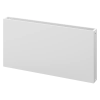 Mexen Flat CF22 fűtőpanel 400 x 800 mm, oldalsó csatlakozás, 910 W, fehér - W422F-040-080-00