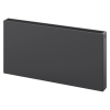 Mexen Flat CF22 panelradiátor 600 x 900 mm, oldalsó csatlakozás, 1424 W, antracit - W422F-060-090-66