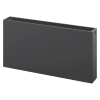 Mexen Flat CF33 fűtőtest 300 x 1000 mm, oldalsó csatlakozás, 1240 W, antracit - W433F-030-100-66