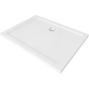 Mexen Flat téglalap alakú slim zuhanytálca  90 x 70 cm, Fehér, szifon Króm - 40107090