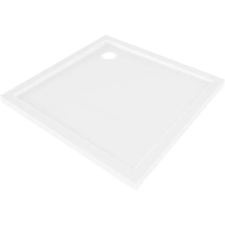 Mexen Flow négyzet alakú lapos zuhanytálca 70 x 70 cm, fényes fehér - 46S107070 fürdőkellék