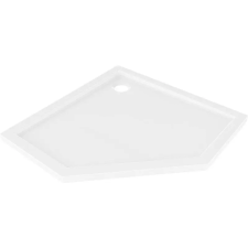 Mexen Flow ötszögletű slim zuhanytálca 80 x 80 cm, fényes fehér - 46P108080 fürdőkellék
