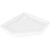 Mexen Flow+ ötszögletű zuhanytálca 80 x 80 cm, fehér fényes - 46P108080H