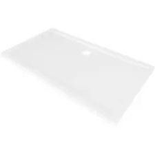 Mexen Flow téglalap alakú, slim zuhanytálca 160 x 85 cm, fényes fehér - 46R108516 fürdőkellék