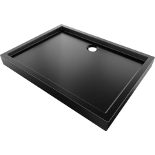 Mexen Flow+ téglalap alakú zuhanytálca 110 x 90 cm, fekete matt - 46R709011H fürdőkellék