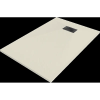 Mexen Hugo SMC téglalap alakú zuhanytálca 80 x 70 cm, bézs, fekete takaróelem - 42697080-B