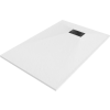 Mexen Hugo SMC téglalap alakú zuhanytálca 80 x 70 cm, fehér, fekete borítás - 42107080-B