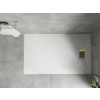 Mexen Hugo   SMC zuhanytálca  160 x 70 cm, fehér ,  takaró arany - 42107016-G Kompozit zuhanytálca Kompozit zuhanytálca