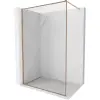 Mexen Kioto-F Walk-in zuhanyfal kerettel 65 x 202 cm, áttetsző 8 mm, kefélt réz - 800-065-104-65-00