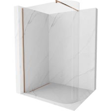 Mexen Kiotó Íves Walk-in Zuhanyfal - 130x200 cm kád, zuhanykabin