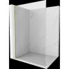 Mexen Kioto L Walk-in zuhanyfal 70 x 200 cm, átlátszó, brushed arany - 800-070-103-55-00