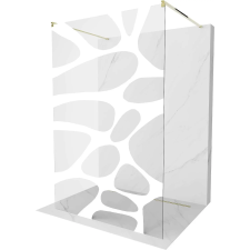 Mexen Kioto Walk-in Zuhanyfal - 100x200 cm - Átlátszó Üveg kád, zuhanykabin