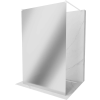 Mexen Kiotó Walk-In Zuhanyfal - 120x200 cm - 8 mm Tükörüveg