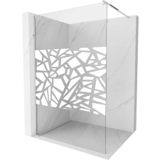 Mexen Kioto Walk-in Zuhanyfal - 140x200 cm - 8 mm Biztonsági Üveg kád, zuhanykabin