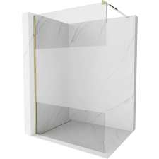 Mexen Kioto Walk-in Zuhanyfal - 70x200 cm - Arany kád, zuhanykabin
