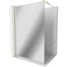 Mexen Kiotó Walk-in Zuhanyfal - 80x200 cm - Arany kád, zuhanykabin