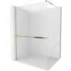 Mexen Kioto+ Walk-In Zuhanyfal - 80x200 cm - Arany