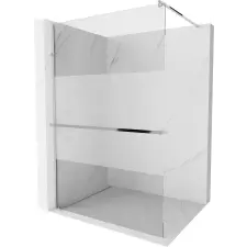 Mexen Kioto+ Walk-in Zuhanyfal - 90x200 cm - 8 mm Üveg kád, zuhanykabin