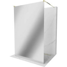 Mexen Kiotó Walk-In Zuhanyfal - Tükörüveg - 110x200 cm kád, zuhanykabin