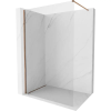 Mexen Kioto-X Walk-in zuhanyfal 130 x 200 cm, átlátszó 10 mm, rózsaarany - 800-130-101-60-00-X