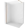 Mexen Kioto-X zuhanyfal Walk-in 70 x 200 cm, matt üveg 10 mm, rózsaarany - 800-070-101-60-30-X