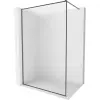 Mexen Kioto-XF Walk-In zuhanyfal kerettel 160 x 202 cm, matt 10 mm, gun gray kefe - 800-160-104-66-30-X