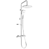 Mexen KX17 Termosztátos Zuhanygarnitúra - Króm/Fehér