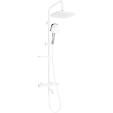 Mexen KX33 Kád-Zuhany Szett - Fehér/Króm fürdőkellék