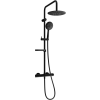 Mexen KX67 Termosztátos Zuhanygarnitúra - Fekete