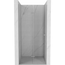 Mexen Lima csukló zuhanyajtó 115 cm, Átlátszó, Króm - 856-115-000-01-00 kád, zuhanykabin