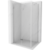 Mexen Lima harmonika-ajtós zuhanykabin 105 x 120 cm, Átlátszó, Króm - 856-105-120-01-00