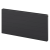 Mexen Line CCL21 panelradiátor 600 x 2000 mm, alsó középső csatlakozás, 2419 W, antracit - W6C21L-060-200-66