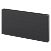 Mexen Line CL22 radiátor 600 x 1400 mm, oldalfali csatlakozás, 2215 W, antracit - W422L-060-140-66