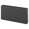 Mexen Line CL33 radiátor panel 900 x 1400 mm, oldalsó csatlakozás, 4201 W, antracit - W433L-090-140-66