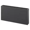 Mexen Line CVL33 radiátor 900 x 1200 mm, alsó csatlakozás, 3601 W, antracit - W633L-090-120-66