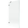 Mexen Lunar 1-szárnyú fürdőparaván 90 x 150 cm, átlátszó, gun metal - 897-090-000-95-00