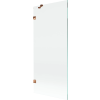 Mexen Lunar 1-szárnyú kádparaván 80 x 150 cm, átlátszó, rózsaarany - 897-080-000-60-00