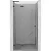 Mexen Lunar L balos zuhanyajtó balos 125 cm, átlátszó, szálcsiszolt pisztolyszürke - 834L-125-000-66-00-L