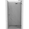 Mexen Lunar L jobb oldali zuhanyajtó, 125 cm, átlátszó, pisztolymetál - 834L-125-000-95-00-P