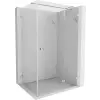 Mexen Lunar T zuhanykabin jobbra nyíló 130 x 110 cm, átlátszó, króm - 834T-130-110-01-00-P