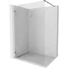 Mexen Lunar zuhanyfal Walk-in bal 120 x 200 cm, átlátszó 8 mm, gun gray polírozott - 830-120-000-66-00-L