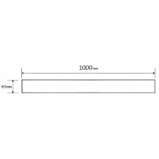 Mexen M01 lefolyófedő zuhanyfolyókához 100 cm, Arany - 1520100 fürdőkellék