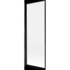 Mexen Mist 1-szárnyú fürdőszobai paraván bal oldali 70 x 150 cm, fekete keret, fekete - 8A9-070-001-70-70-L