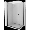 Mexen Mist-B  zuhanykabinák balra nyíló 80 x 95 cm, fekete kerettel, fekete - 8A2T-080-095-70-70-L