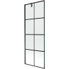 Mexen Next Kádparaván 1 részes 70 x 150 cm, fekete wzór, fekete - 895-070-000-00-77-70 Kádparaván